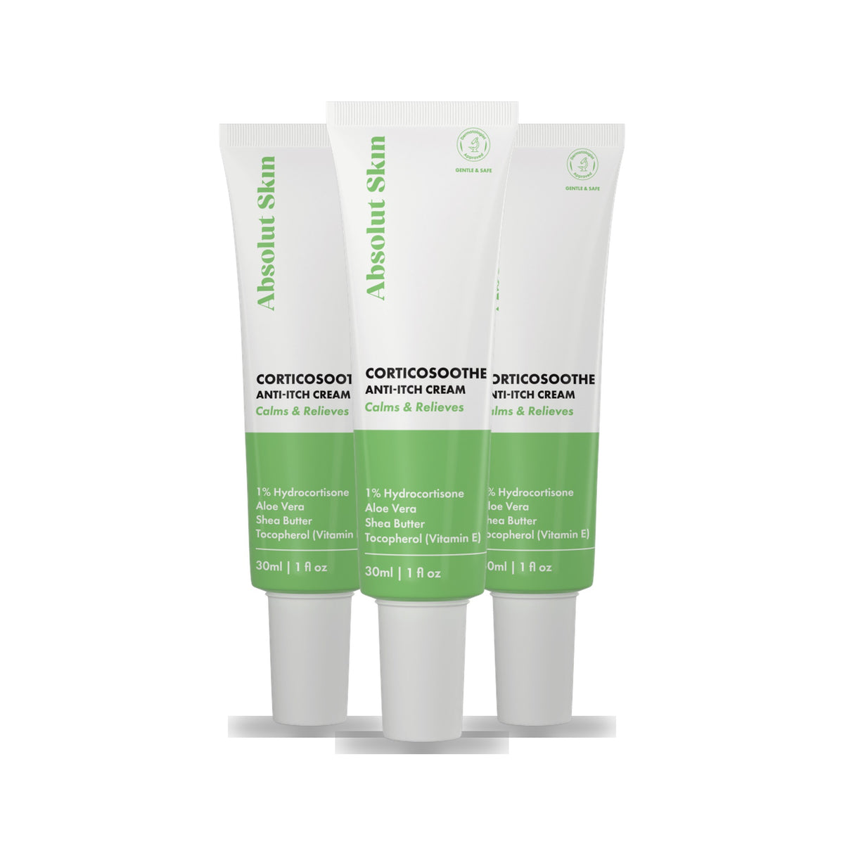 Corticosoothe Anti Itch Cream 3-pack by Absolut Skin