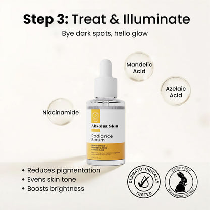 Absolut Skin | Radiance Bundle - 5 Steps Skincare Routine Absolut Skin