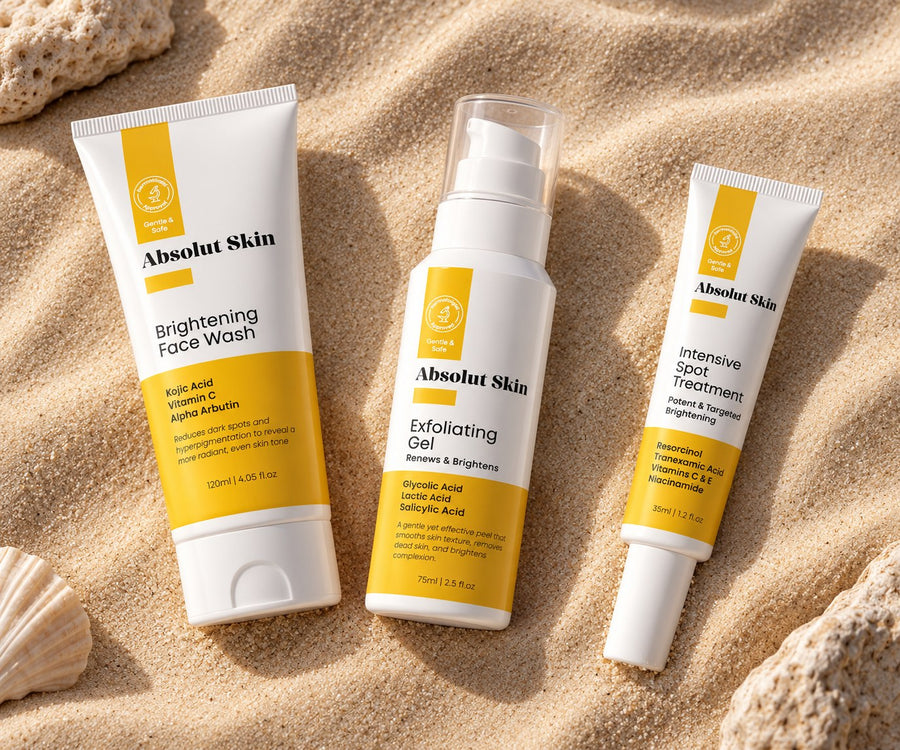 Brightening product line