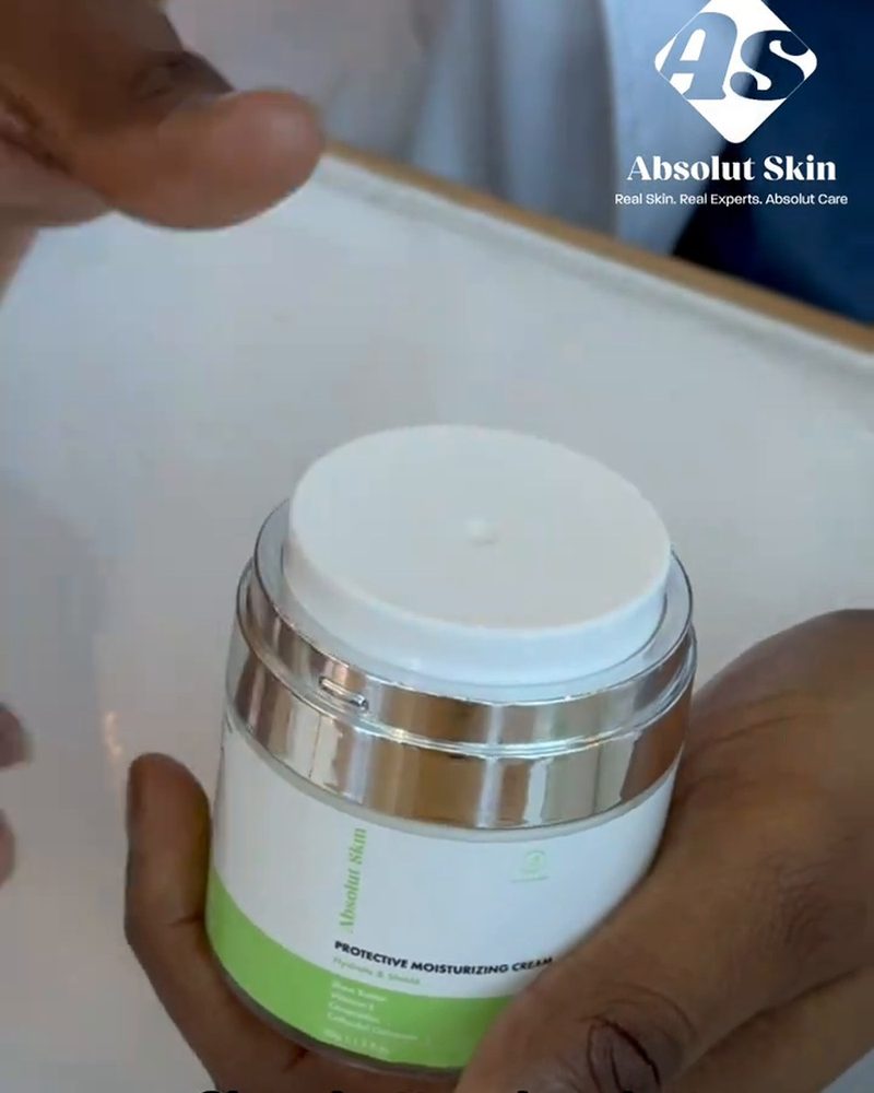 Dr. Romario Thomas with Absolut Skin Sensitive Skin line
