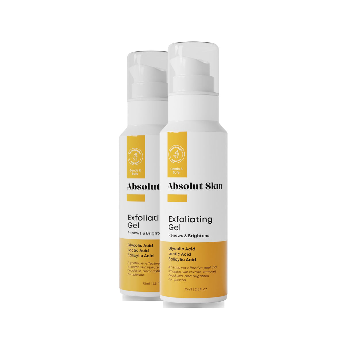 Exfoliating Gel 2-pack by Absolut Skin