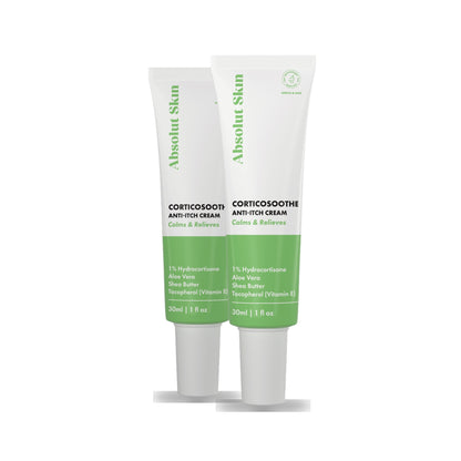 Corticosoothe Anti Itch Cream 2-pack by Absolut Skin