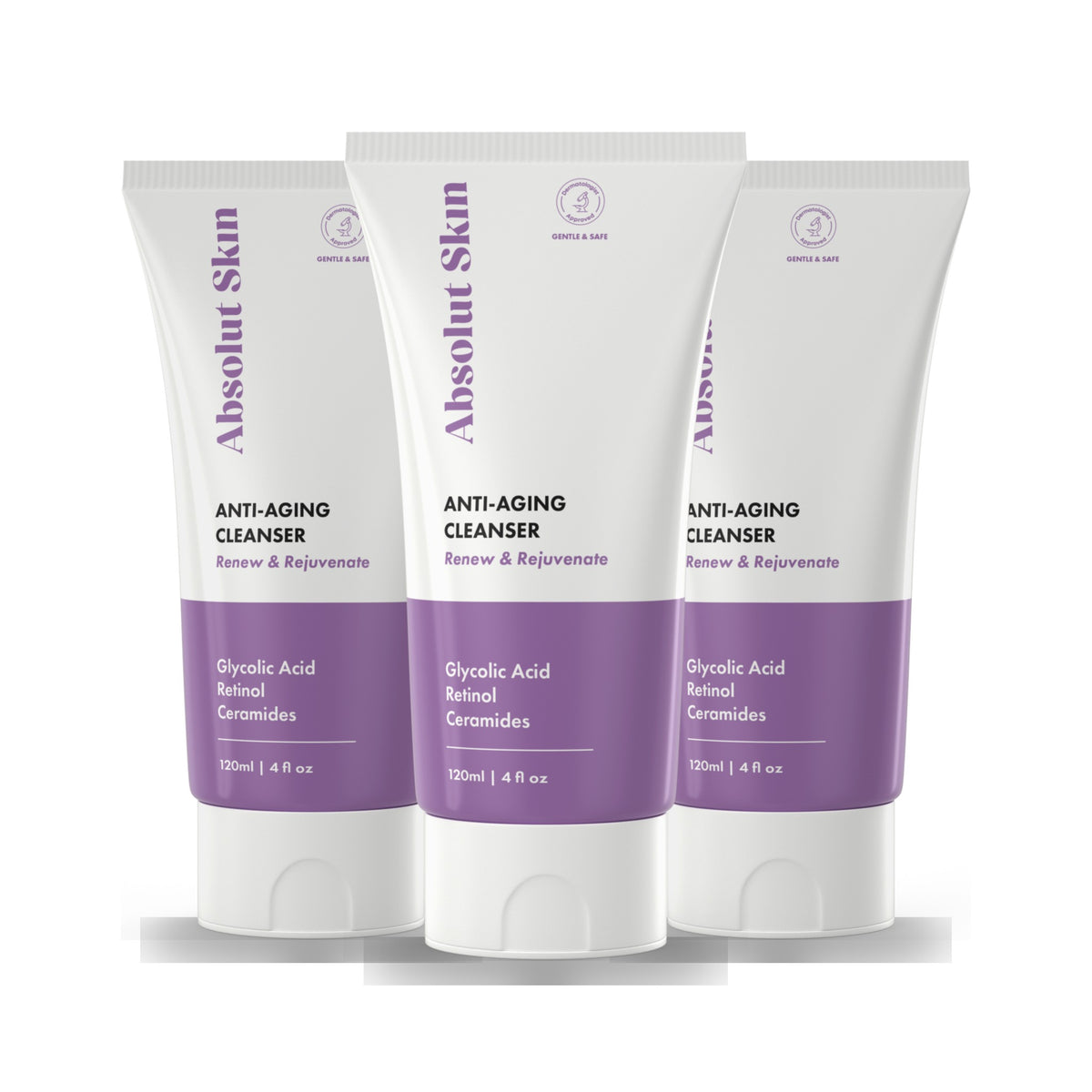 Anti Aging Cleanser 3-pack by Absolut Skin