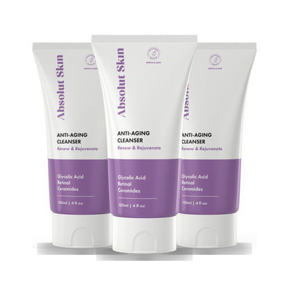 Anti Aging Cleanser 3-pack by Absolut Skin