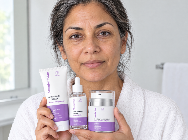Timeless Trio Bundle - 3 Steps Anti-Aging Routine — Day 1